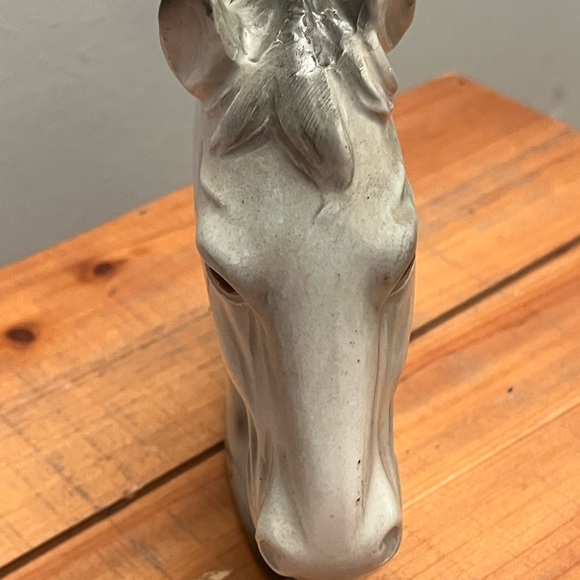 Vintage Horse Head Brush Collectible Hair Brush Shoe Shine 1950s Barber Shop - Picture 5 of 9